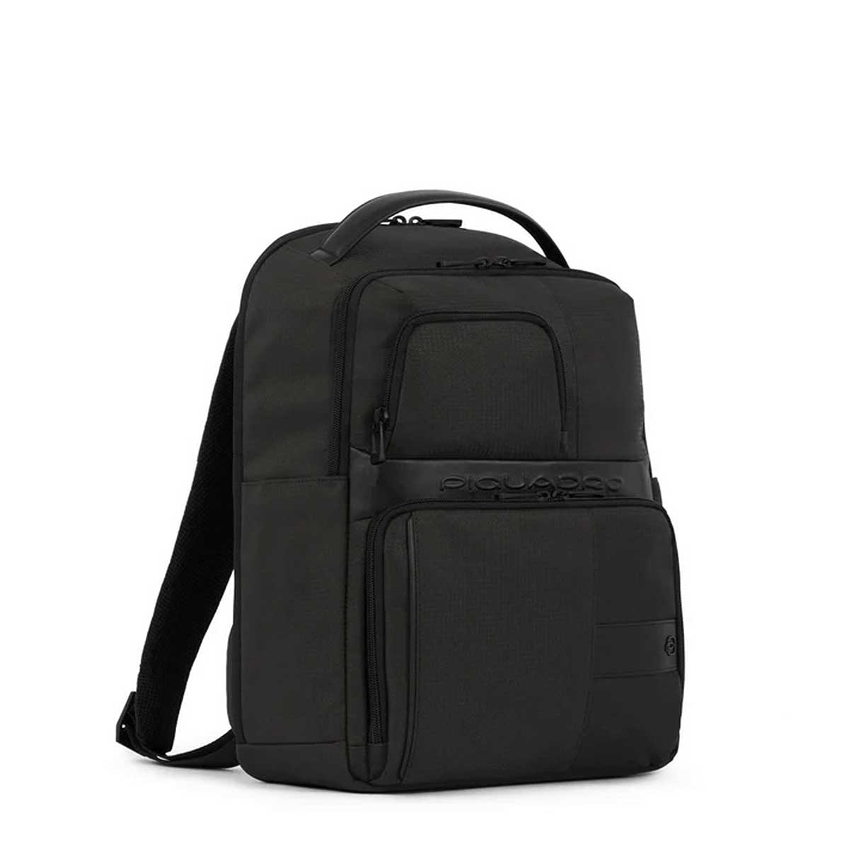Zaino portacomputer fastcheck 14" in tessuto e pelle "Wollem" Piquadro