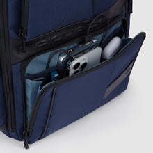 Carica l'immagine nel visualizzatore di Gallery, Zaino portacomputer fastcheck 15,6" in tessuto e pelle "Wollem" Piquadro (disponibile in tre colori)