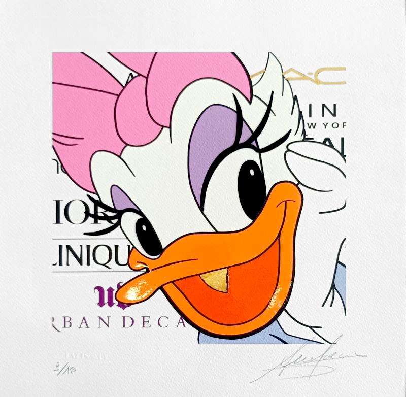 Grafica di Sergio Veglio: "Daisy Duck"