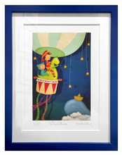 Carica l'immagine nel visualizzatore di Gallery, Grafica incorniciata di Giada Negri "Le nuvole balene"