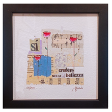 Carica l'immagine nel visualizzatore di Gallery, Grafica incorniciata di Lola Martini: "Credere nella bellezza"