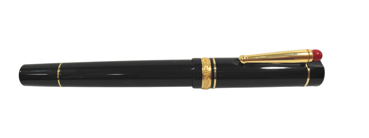 Penna roller con cornetto scaramantico "Wè Smorfia Gold" edizione numerata Delta