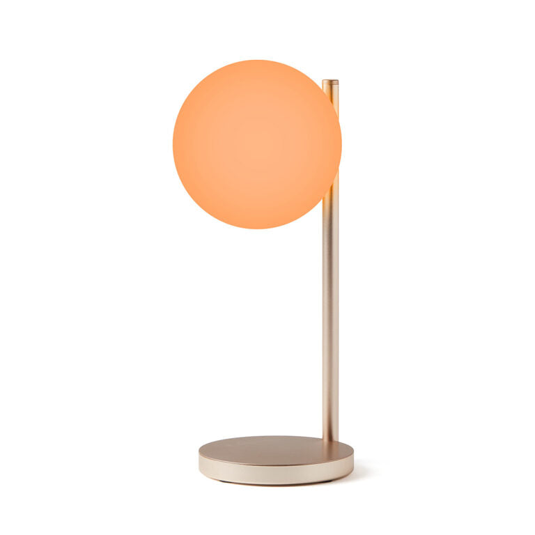 Lampada con stazione di ricarica wireless "Bubble" Lexon