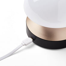 Carica l'immagine nel visualizzatore di Gallery, Lampada led portatile con sveglia e simulatore d'alba "Mina Sunrise" Lexon