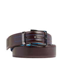 Carica l'immagine nel visualizzatore di Gallery, Cintura da uomo in pelle con fibbia ad ardiglione "Bluesquare" Piquadro
