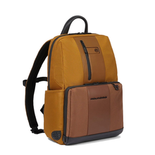 Carica l'immagine nel visualizzatore di Gallery, Zaino portacomputer 14" in tessuto pelle Brief 2 Special Piquadro