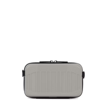 Carica l'immagine nel visualizzatore di Gallery, Beauty rigido con tracolla crossbody "Personal case PQ-Light" grigio