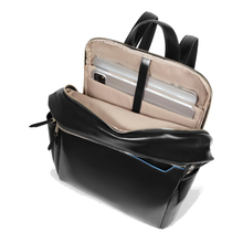 Carica l'immagine nel visualizzatore di Gallery, Zaino donna in pelle porta pc 14" Bluesquare Piquadro (disponibile in diversi colori)