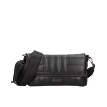 Carica l'immagine nel visualizzatore di Gallery, Borsa baguette multipochette in ecopelle effetto imbottito "Cult"