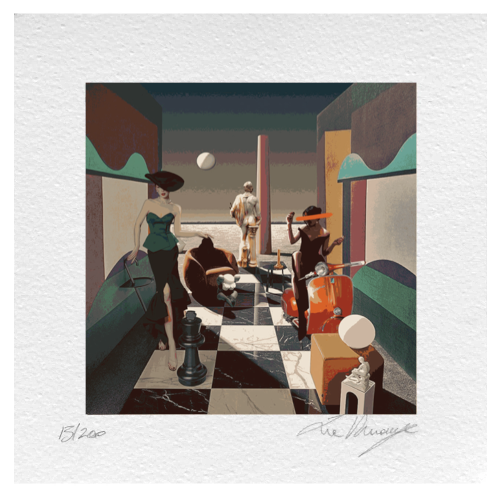 Grafica di La Rouge "Checkmate ad dusk"