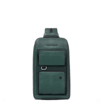 Carica l'immagine nel visualizzatore di Gallery, Monospalla porta iPad®mini in pelle "Liko" Piquadro