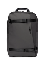 Carica l'immagine nel visualizzatore di Gallery, Zaino portacomputer 15,6" in tessuto tecnico "Game Squared" HEAD nero