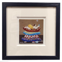 Carica l'immagine nel visualizzatore di Gallery, Grafica incorniciata di Lisandro Rota "Lettura comoda"