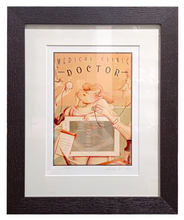 Carica l'immagine nel visualizzatore di Gallery, Grafica incorniciata di Giulia del Mastio: "Doctor"