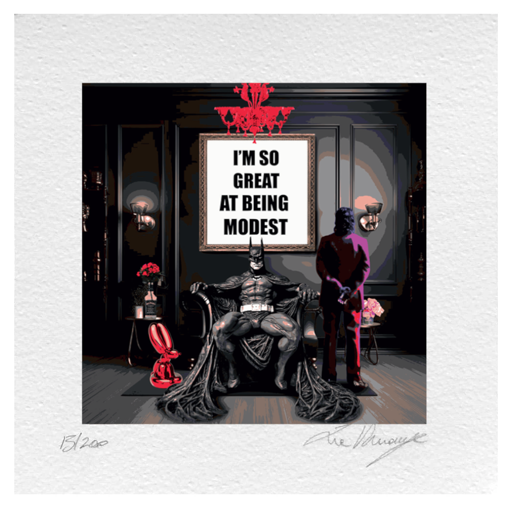 Grafica di La Rouge "I'm so greit at being modest"