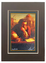 Carica l'immagine nel visualizzatore di Gallery, Grafica montata in pass di Pier: "L'architetto"