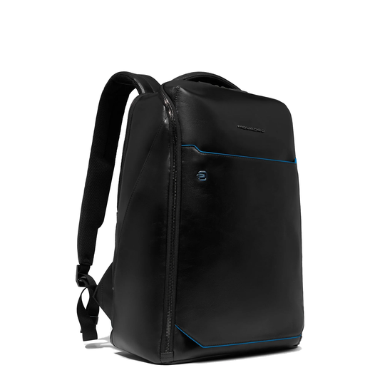 Zaino da viaggio fastcheck 14" in pelle Bluesquare Piquadro (disponibile in diversi colori)