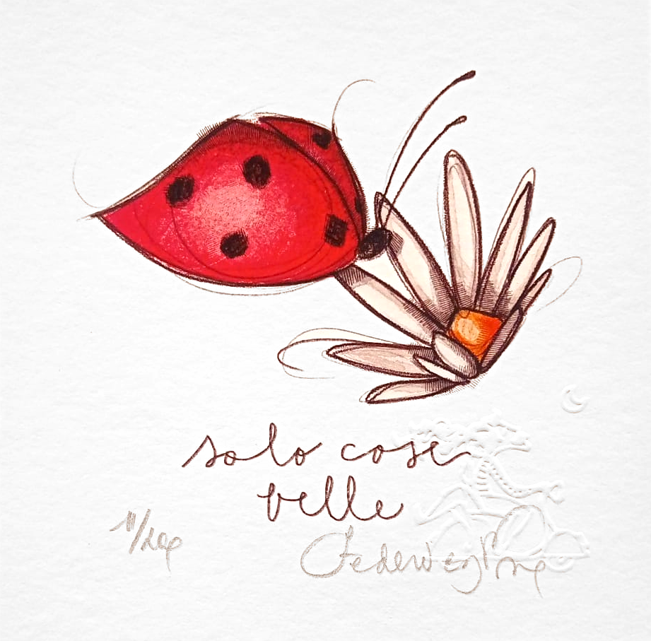 Grafica di Federica Porro: "Solo cose belle"