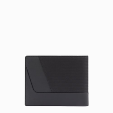 Carica l'immagine nel visualizzatore di Gallery, Portafoglio piccolo in tessuto e pelle con porta spicci e portabadge "Wollem" Piquadro