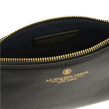 Carica l'immagine nel visualizzatore di Gallery, Pochette in pelle Tiffany A. G. Spalding & Bros nero