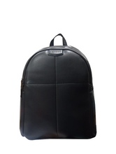 Carica l'immagine nel visualizzatore di Gallery, Zaino portapc 15,6" in ecopelle a due comparti "CULT"