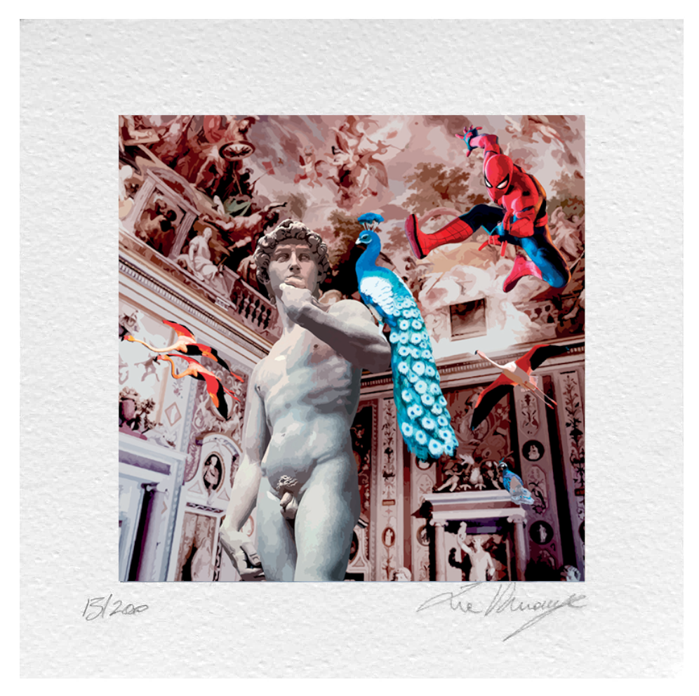 Grafica di La Rouge "Il David"