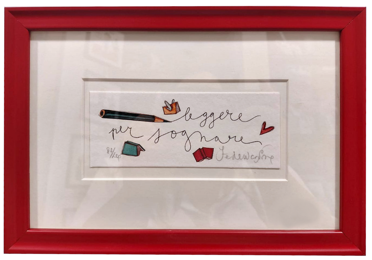 Grafica Federica Porro "Leggere per sognare"