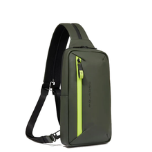 Carica l'immagine nel visualizzatore di Gallery, Monospalla porta iPad®mini in tessuto resistente all'acqua Piquadro