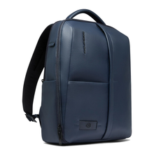 Carica l'immagine nel visualizzatore di Gallery, Zaino portacomputer 14" in pelle Russell Piquadro