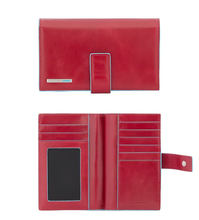 Carica l'immagine nel visualizzatore di Gallery, Portafoglio donna a libretto in pelle Bluesquare Piquadro (disponibile in due colori)