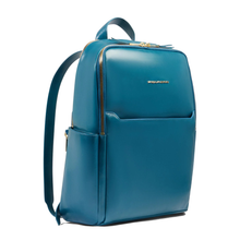 Carica l'immagine nel visualizzatore di Gallery, Zaino donna in pelle porta pc 14" Bluesquare Piquadro (disponibile in diversi colori)