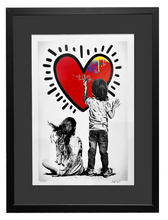 Carica l'immagine nel visualizzatore di Gallery, Grafica di Alessio B. "Tribute to K.Haring"