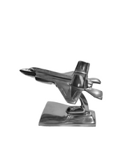Carica l'immagine nel visualizzatore di Gallery, Aereoplano in metallo "F35-B" Nauticalia London
