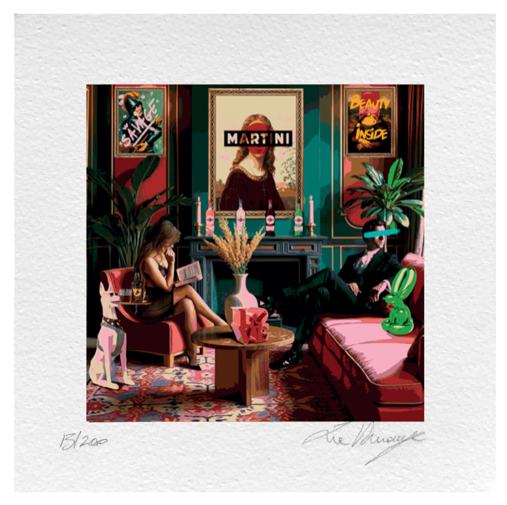 Grafica di La Rouge "Glances in the void"