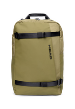 Carica l'immagine nel visualizzatore di Gallery, Zaino portacomputer 15,6" in tessuto tecnico "Game Squared" HEAD verde