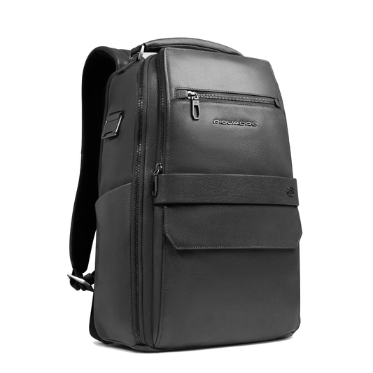 Zaino da viaggio porta pc 15,6" in pelle "Solm" Piquadro (disponibile in due colori)
