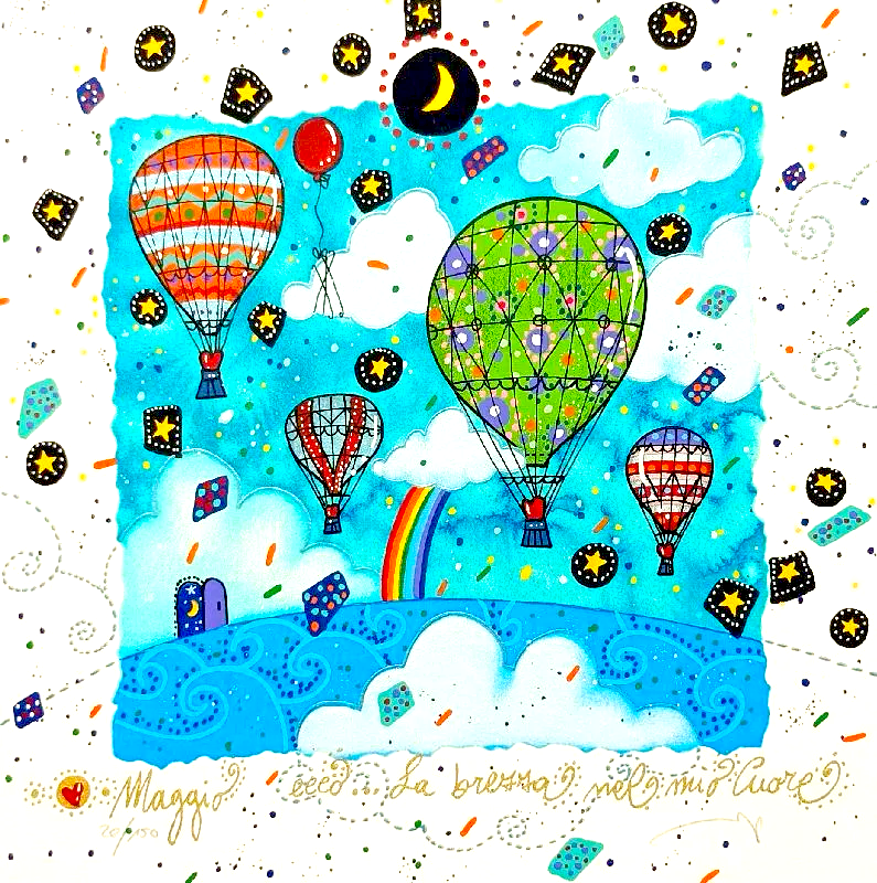 Grafica di Andrea Agostini 'Maggio'