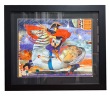 Carica l'immagine nel visualizzatore di Gallery, Grafica incorniciata di Pino Procopio "Campagna d'Africa"