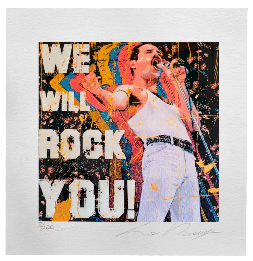 Grafica di La Rouge "We will rock you"