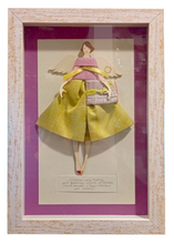 Carica l'immagine nel visualizzatore di Gallery, "Angelo della Buona Sorte" L'Oca Bianca con cornice