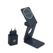 Carica l'immagine nel visualizzatore di Gallery, Caricabatterie 3in1 15W con adattatore GaN 45W Piquadro