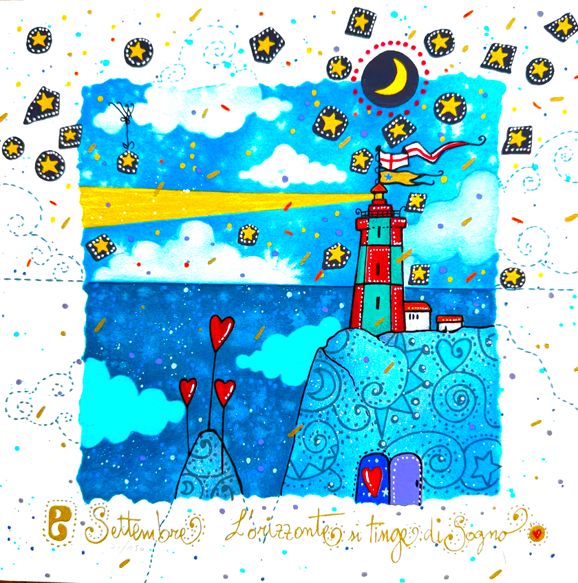Grafica di Andrea Agostini 'Settembre' Nuova edizione