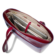 Carica l'immagine nel visualizzatore di Gallery, Borsa donna tote bag porta pc 15,6" in pelle "Bluesquare" Piquadro