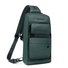 Carica l'immagine nel visualizzatore di Gallery, Monospalla porta iPad®mini in pelle "Liko" Piquadro