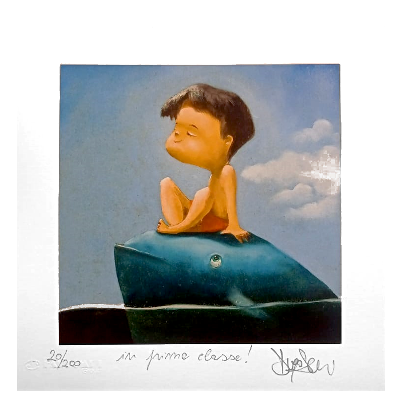 Grafica di Diego Santini "In prima classe!"