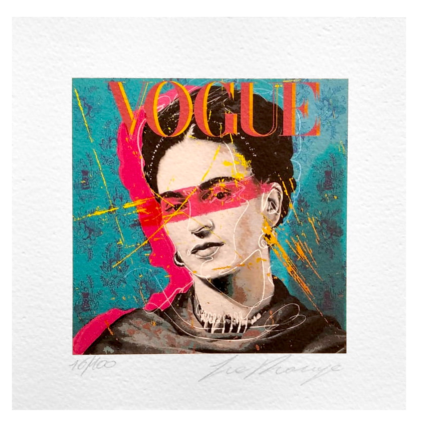 Grafica di La Rouge "Frida Kahlo"