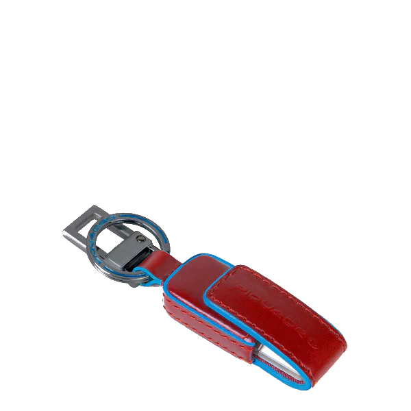 Portachiavi in pelle con chiavetta USB 256GB Bluesquare Piquadro (disponibile in due colori)