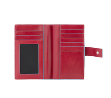 Carica l'immagine nel visualizzatore di Gallery, Portafoglio donna a libretto in pelle Bluesquare Piquadro (disponibile in due colori)