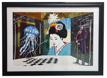 Carica l'immagine nel visualizzatore di Gallery, Grafica incorniciata di Sante Muro "Caustic Love"