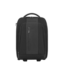 Carica l'immagine nel visualizzatore di Gallery, Trolley cabina portabile a zaino con portaipad 12,9" "Brief" Piquadro nero